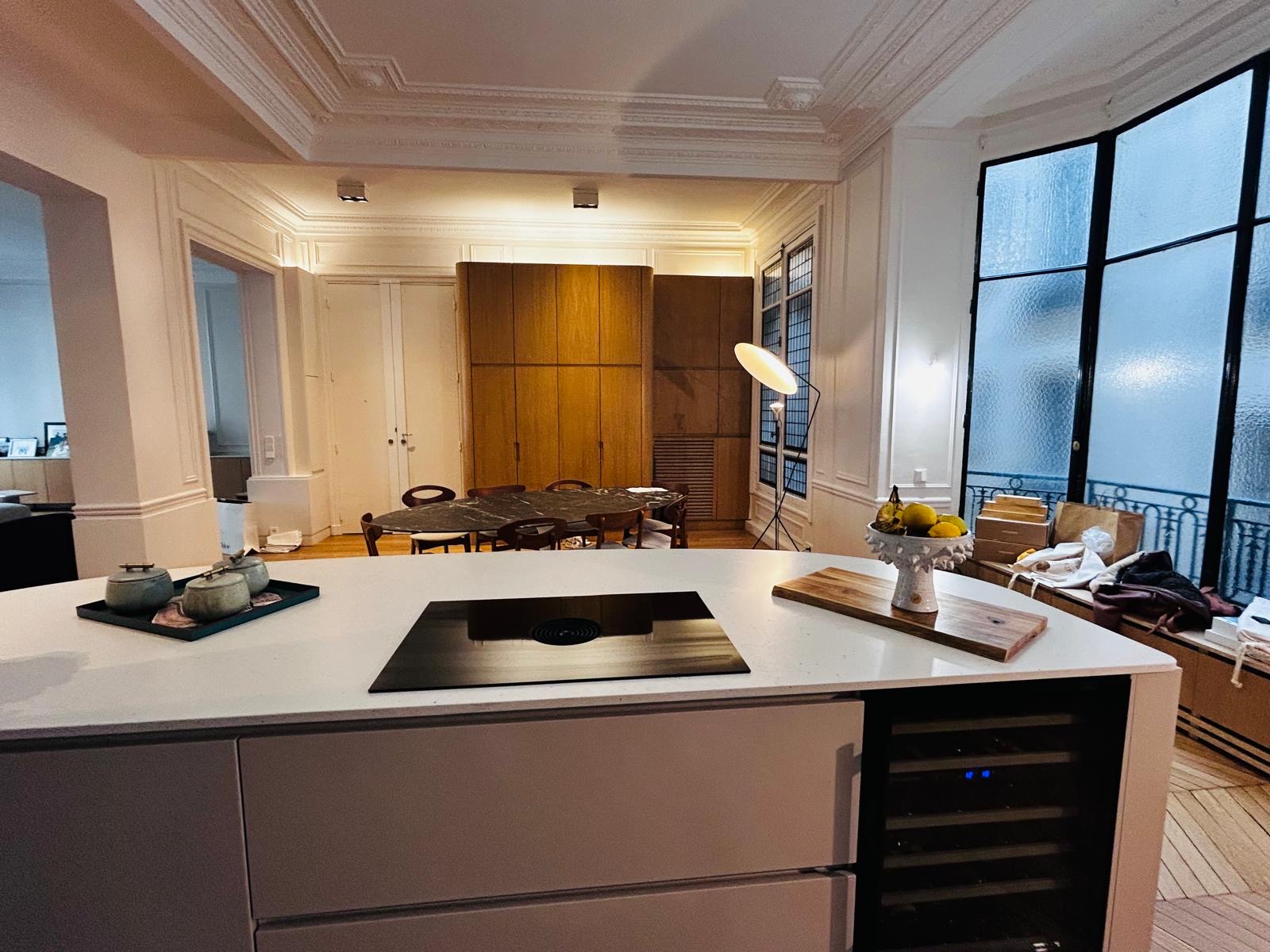 Cuisine sur mesure Rue de la Pompe Paris – Les Cuisines de Barbara