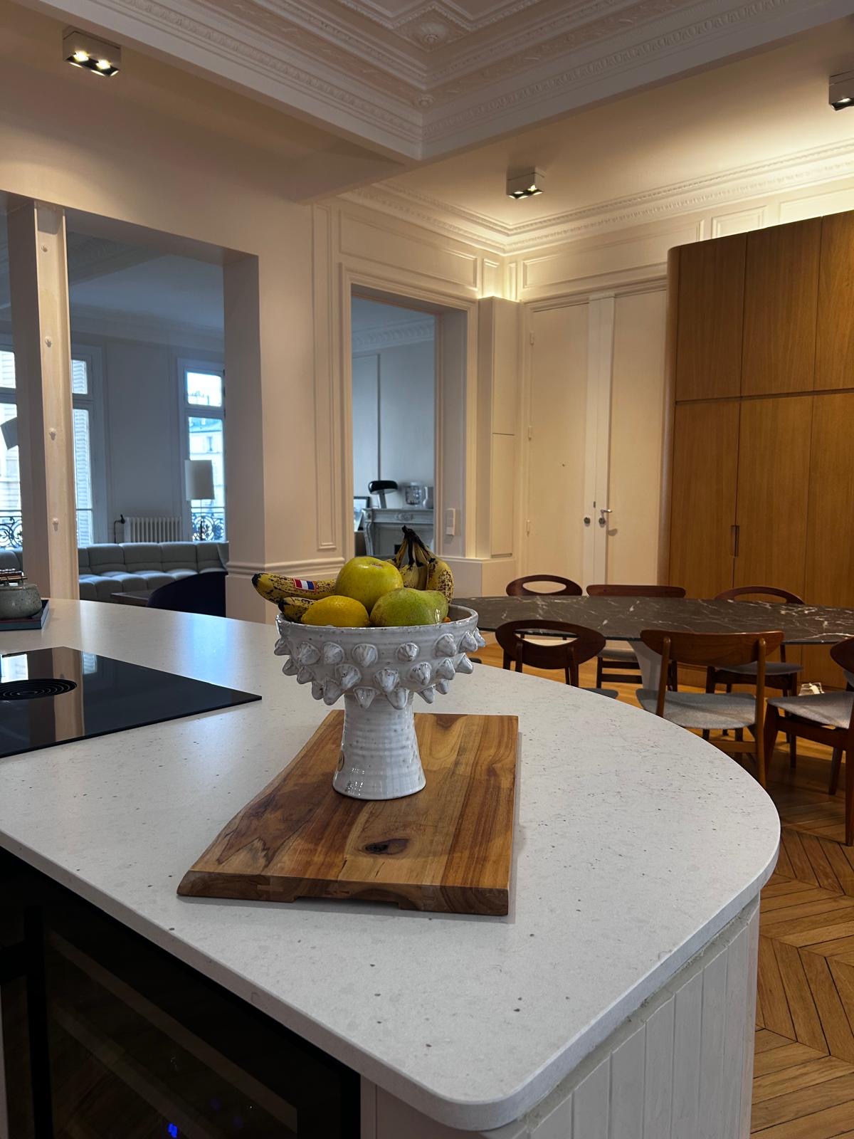 Cuisine sur mesure Rue de la Pompe Paris – Les Cuisines de Barbara